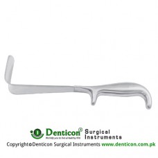 Doyen Vaginal Speculum Slightly Concave-Fig. 1 Stainless Steel, Blade Size 63 x 35 mm
